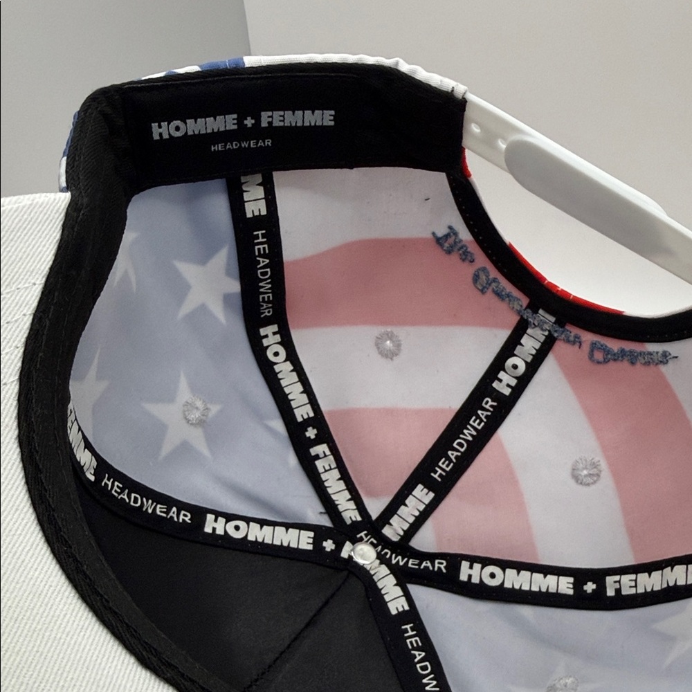 Homme Femme "The American Dream Campaign" Snapback Hat - Picture 8 of 9